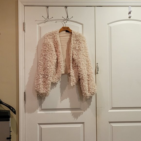 Poll Sweaters - Shaggy Throw Over Sweater